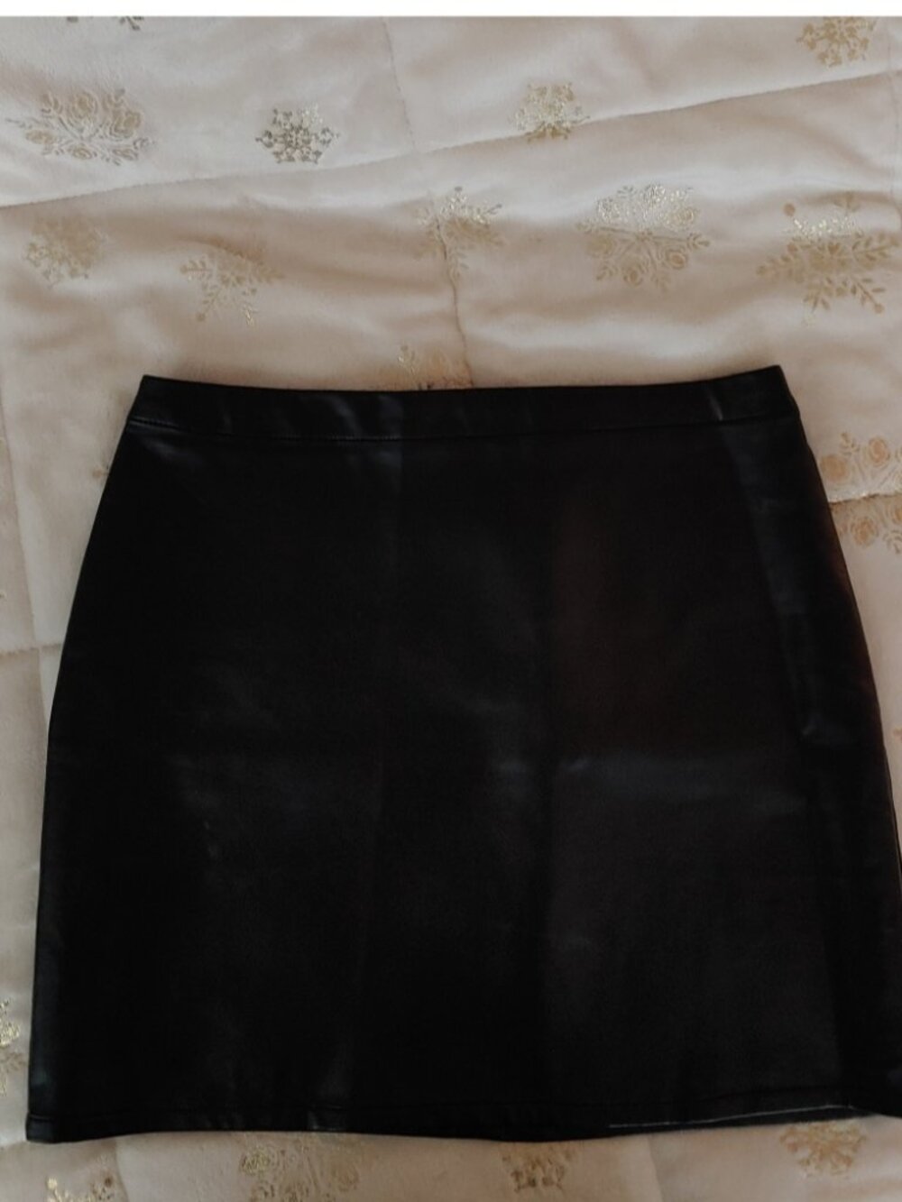 Mini skirt.